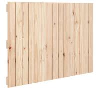 Vidaxl Tête De Lit Murale 95,5x3x60 Cm Bois Massif De Pin Multicolore
