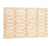 Vidaxl Tête De Lit Murale 96x3x63 Cm Bois Massif De Pin Marron