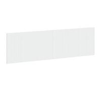 vidaXL Tête de lit Murale ARNHEM Blanc Bois d'ingénierie, Chambre, Tête de lit Murale Moderne, Résistante à l'humidité, Rangement stylé, Design élégant