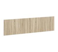 vidaXL Tête de lit Murale ARNHEM Chêne Sonoma Bois d'ingénierie, Chambre, Tête de lit Murale Moderne, Résistante à l'humidité, Rangement stylé, Design élégant