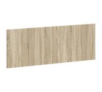 vidaXL Tête de lit Murale ARNHEM Chêne Sonoma Bois d'ingénierie, Chambre, Tête de lit Murale Moderne, Résistante à l'humidité, Rangement stylé, Design élégant