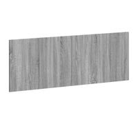 vidaXL Tête de lit Murale ARNHEM Sonoma Gris Bois d'ingénierie, Chambre, Tête de lit Murale Moderne, Résistante à l'humidité, Rangement stylé, Design élégant