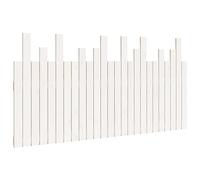 vidaXL Tête de lit Murale Blanc 159,5x3x80 cm Bois Massif de pin