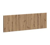 vidaXL Tête de lit Murale Breda Chêne Artisanal Bois d'ingénierie, Tête de lit Moderne, résistante à l'humidité, Murale, Gain de Place, Bois, Meuble élégant et Pratique pour la Chambre