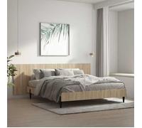 vidaXL Tête de lit murale Chêne sonoma 240x1,5x80 cm Bois d'ingénierie 811055