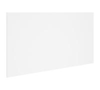 vidaXL Tête de lit murale pour lit double 160x1,5x80 cm bois d'ingénierie blanc