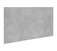 vidaXL Tête de Lit Murale Meubles de Chambre à Coucher Accessoire de Lit Tête de Cadre de Lit Double Gris Béton 160x1,5x80 cm Bois d'Ingénierie