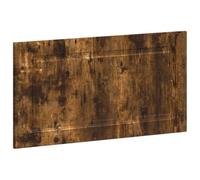 vidaXL Tête de lit Murale Utrecht Chêne fumé Bois d'ingénierie, Tête de lit Murale Moderne, résistante à l'humidité, Gain de Place, Chic et Robuste en Bois agencé