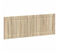 vidaXL Tête de lit Murale Utrecht Chêne Sonoma Bois d'ingénierie, Tête de lit Murale Moderne, résistante à l'humidité, Gain de Place, Chic et Robuste en Bois agencé