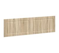 vidaXL Tête de lit Murale Utrecht Chêne Sonoma Bois d'ingénierie, Tête de lit Murale Moderne, résistante à l'humidité, Gain de Place, Chic et Robuste en Bois agencé