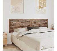 vidaXL Tête de lit Naturel Bois de teck massif 42024552