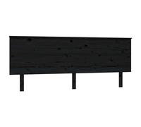 Tête de Lit Gris 104x6x82,5 cm Bois Massif de Pin Meuble de Chambre vidaXL