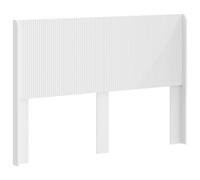 vidaXL Tête de lit PB, Suspension Murale de Lit, Style Moderne, Forme Rectangulaire, Lattes Verticales, Bois Ingénierie, Chic et Pratique