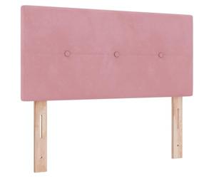 vidaXL Tête de lit Rose Velours | Tu peux régler la hauteur comme tu le sens, Simple mais chic pour donner du peps à ta chambre, Mise en place rapide avec