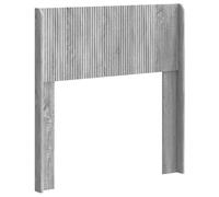 vidaXL Tête de lit Sonoma Gris PB, Chambre, Tête de lit Moderne en Bois aggloméré, Style à Lattes, Décor Tendance, Élément Pratique pour Un Espace Contemporain