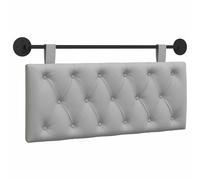vidaXL Tête de lit Suspendue Gris Nuage Tissu, Chambre Moderne, tête de lit rectangulaire, Dos Confortable, Design Minimaliste, Gain de Place