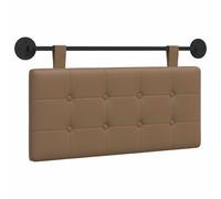 vidaXL Tête de lit Suspendue Simili Cuir, Tête de lit Murale Moderne, Dossier Flexible, déco Tendance, Gain de Place, Lignes épurées