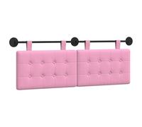 vidaXL Tête de lit Suspendue Tissu, Tête de lit Moderne rectangulaire, Design Mural, déco de Chambre Personnalisable, Meubles Gain de Place