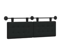 vidaXL Tête de lit Suspendue Tissu, Têtière Moderne et rembourrée de Forme rectangulaire, montée au Mur, pour Une déco Confortable et Gain de Place.