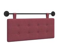 vidaXL Tête de lit Suspendue Tissu, Têtière Moderne et rembourrée de Forme rectangulaire, montée au Mur, pour Une déco Confortable et Gain de Place.