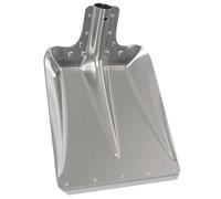 vidaXL Tête de Pelle Argent 41,5 x 32,5 cm Aluminium, Outils de Jardin Modernes, Pelle Multi-usages pour Creuser, dégager la Neige, résistante aux intempéries