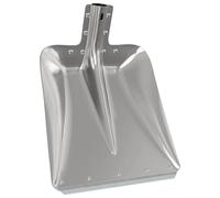 vidaXL Tête de pelle argentée 45 x 38 cm en aluminium - Outils de jardin modernes et durables - Pelle polyvalente pour creuser, déneiger et déneiger - Pelle d'extérieur résistante aux intempéries