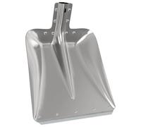 vidaXL Tête de pelle argentée 45 x 38 cm en aluminium - Outils de jardin modernes et durables - Pelle polyvalente pour creuser, déneiger et déneiger - Pelle d'extérieur résistante aux intempéries