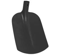 vidaXL Tête de pelle noire 34,5 x 24 cm en acier revêtu par pulvérisation, outils de jardinage modernes et durables, pelle polyvalente pour creuser, déneiger, pelle d'extérieur résistante aux