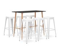 vidaXL Têtes de lit 2 pcs Bleu foncé 90x7x78/88 cm Velours