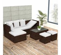Vidaxl Têtes De Lit 4 Pcs Taupe 100x5x78/88 Cm Tissu Gris
