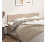 vidaXL Têtes de lit 2 pièces pour lit simple intérieur Cappuccino 345837