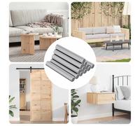 vidaXL Tige filetée 1000 pcs Argenté Acier