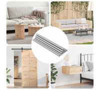 vidaXL Tige filetée 900 pcs Argenté Acier