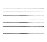 Tiges de baby-foot - VIDAXL - 15,9 mm - Acier - Chrome - Intérieur