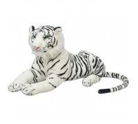 Vidaxl Tigre En Peluche Blanc Xxl