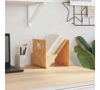 vidaXL Porte-revues waterhyacint245494 Jacinthe d'eau 31×31×31 cm Brun G