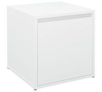 VidaXL Tiroir boîte Blanc 40,5x40x40 cm Bois d'ingénierie