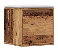 VidaXL Tiroir boîte vieux bois 40,5x40x40 cm bois d'ingénierie