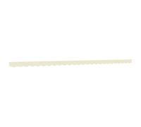 vidaXL Tissu de remplacement de cantonnière d’auvent rayure crème 6 m, dessus de store de remplacement, parasol de patio, auvent de jardin