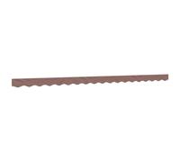 vidaXL Tissu de Remplacement de cantonnière d’auvent Rayure Marron