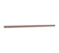 vidaXL Tissu de Remplacement de cantonnière d’auvent Rayure Marron 6 m, Dessus de Store de Remplacement, Parasol de Patio, auvent de Jardin