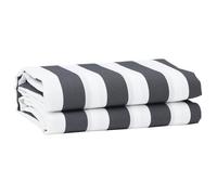 vidaXL Tissu de Remplacement de Store Anthracite et Blanc 3 x 2 m 42000820