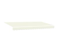 Toile d'Auvent Crème 350x250 cm Voile d'Ombrage Protection Soleil vidaXL