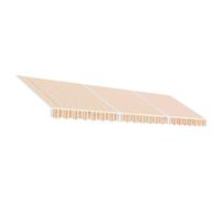 vidaXL Tissu de Remplacement pour auvent Orange et Bleu 480x345 cm