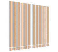 Tissu de Remplacement pour Auvent Bleu et Blanc 4,5x3,5 m Store Banne vidaXL