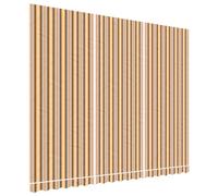 vidaXL Tissu de Remplacement pour auvent Rayures Multicolores 4,5x3,5m, Dessus d'auvent de Remplacement, Parasol de terrasse, Tissu de Rechange pour auvent
