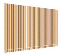 vidaXL Tissu de remplacement pour store banne Bleu et Blanc 4,5x3,5 m