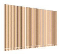 vidaXL Tissu de Remplacement pour auvent Rayures Multicolores 6x3,5 m
