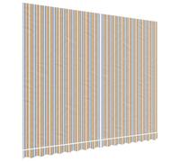 Vidaxl Tissu De Remplacement Pour Auvent Rayures Multicolores 4x3 M