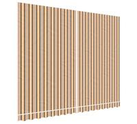 Tissu de Remplacement pour Auvent Bleu et Blanc 4,5x3,5 m Store Banne vidaXL